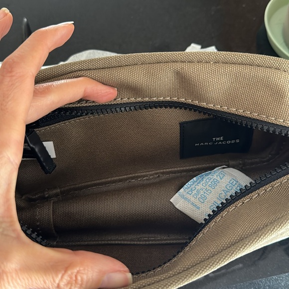 Marc Jacobs The Camera Bag Slate Green Canvas Crossbody Bag - Picture 6 of 8